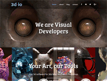 Tablet Screenshot of 3d-io.com